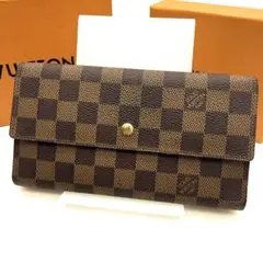 ルイヴィトン ポルトフォイユ インターナショナル 長財布 ブラウン TH0033