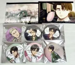 進撃の巨人 リヴァイ エレン エルヴィン 6個セット