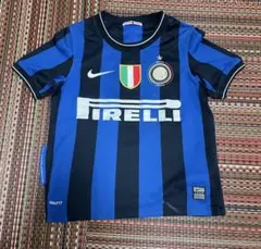 妻*。様 おまけあり！　インテル・ミラン Nike シャツ 青黒　ユニホーム　S