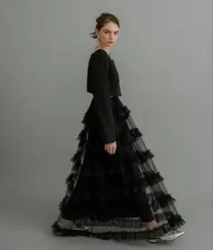 maison célon セロン frilly tiered dress - メルカリ