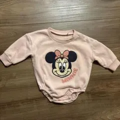 Disney baby ミニーマウスロンパース 70cm