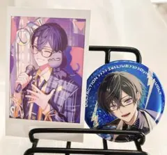 【2点セット】四季凪アキラ にじフェス2025 缶バッジ&ヴォルタ 3周年カード