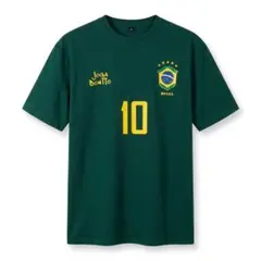 【即日発送】ブラジル代表Tシャツ XL ネイマール ブロークコア ロナウジーニョのサムネイル