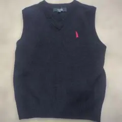 EASTBOY COMET ニットベスト 120 ネイビー