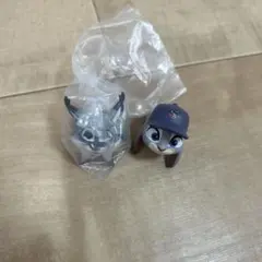ズートピア フィギュア 2種セット　パウバート　ジュディ