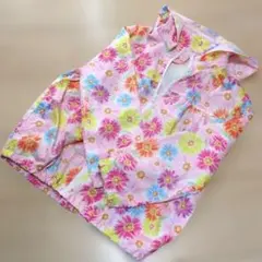 花柄 ウインドブレーカー アウター 130cm 女の子