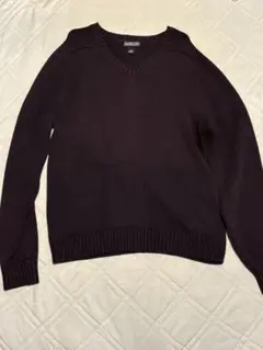 Lands' End ニット　90s ネイビー