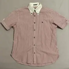 BURBERRY BLACK LABEL 半袖ワイシャツ サイズ3