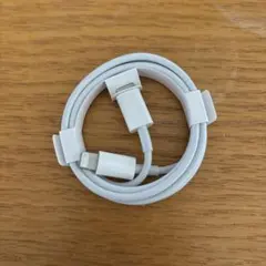 Apple Lightningケーブル ホワイト