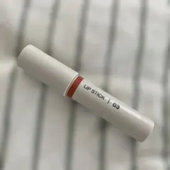 無印　LIP STICK 03 口紅⭐︎巾着付き（無印エプロンの巾着）のサムネイル