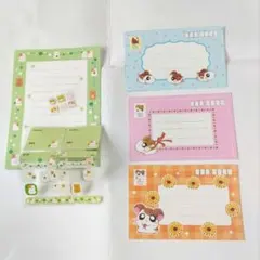 とっとこハム太郎 封筒 モルモット 便箋 シール セット 平成レトロ