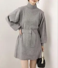 ニット ワンピース ワンアフターアナザーナイスクラップ