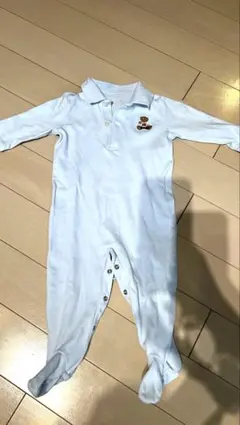 ラルフローレン　ポロベア　長袖ロンパース