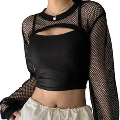 透かしメッシュプルオーバー　Lサイズ