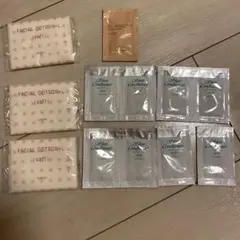 ALBION Skin Conditionerとコットンとフラルネのサンプル