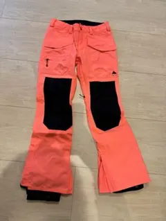 BURTON スノーボードパンツ オレンジ 男性用 Mサイズ