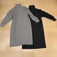 ユニクロ　ワンピース　2点セット Lサイズ　マタニティにもおすすめ