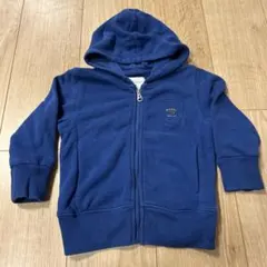 DIESEL ネイビー フルジップ パーカー
