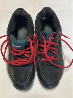 YONEX テニスシューズ US 7 ブラック/レッド