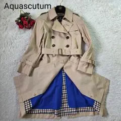 極美品✨️アクアスキュータム 大草直子　ライナー付き トレンチコート L 2018AW NAOKO OKUSA SPECIAL COLLABORATION～ NEW TRENCH COAT JOURNAL