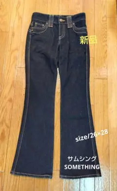 サムシング　SOMETHING ヴィーナスジーンズ 26×28【新品】