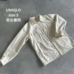 ユニクロ☆UNIQLO☆オーバーシャツジャケット（ジャージー）☆オフホワイト