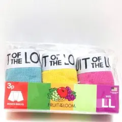 フルーツオブザルーム ボクサーブリーフ 3枚 LLサイズ