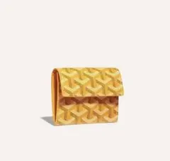 正規GOYARD#マリニーウォレット#ゴヤール#財布#極美品#イエローのサムネイル