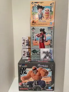 ドラゴンボールEX孫悟空修行編一番くじ A,C,ラストワン賞,F賞2種,G賞1種