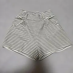レディースショートパンツボーダー