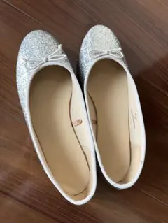 GU バレエシューズ シルバー M パンプスのサムネイル