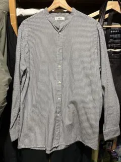 adam et rope AER アダムエロペ ストライプ 長袖シャツ M