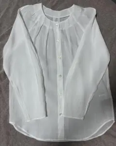 BEAUTY&YOUTH UNITED ARROWS長袖シャツブラウス　白　美品