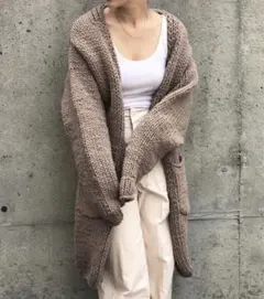 TODAYFULトゥデイフル★ハンドニットカーディガン