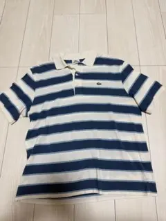 LACOSTE ラコステ ボーダー ポロシャツ
