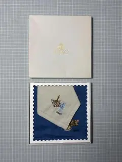 美品　WAKO　銀座和光　刺繍　ハンカチ　w0426-0707-1-8のサムネイル