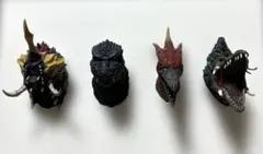 一番くじ ゴジラ モンスターヘッドマグネット 4体セット