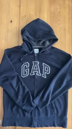 GAP ネイビー ジップパーカー y2k ストリート