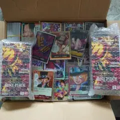 ワンピースカード　引退品　+ ザベスト 2テープ付き未開封Box