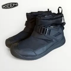 【美品】KEEN✨️27.5cm KEEN.DRY 防水スノーブーツ 黒