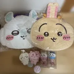 ちいかわ\うさぎ&ハチワレ/モモンガ&シイサー