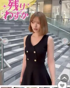 【完売品】Rady フレアニットワンピース　サマーワンピース　新品　Sサイズ