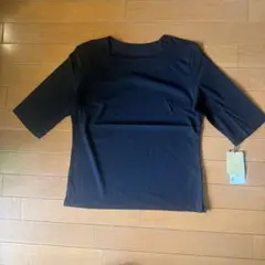 ☆新品☆半袖Tシャツ　カットソー　ブラック　Lサイズ　11号　⑧☆