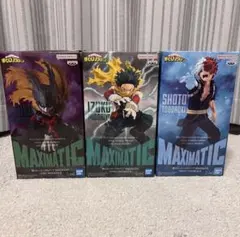 MAXIMATIC 轟焦凍・緑谷出久II・III 3体セット 新品未開まとめ売り