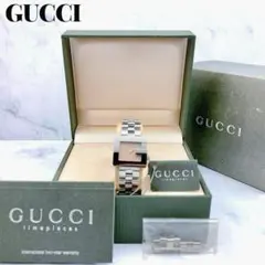 美品★箱付き☆GUCCI 3600L 腕時計 ピンク 現状品 タグ付 純正ベルトのサムネイル