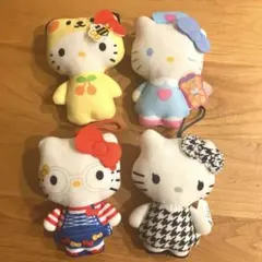 お得★ハローキティ　50周年ぬいぐるみ マクドナルド ハッピーセット　4体セット