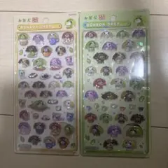 お茶犬 BONBON DROP シール 2種セットのサムネイル