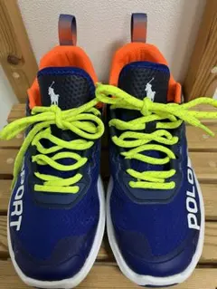 美品★ラルフローレンスニーカー　ランニングシューズ　ポロスポーツ　22.5センチ