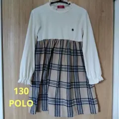 POLO 長袖ワンピース 130サイズのサムネイル