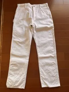 80s〜 Dickies ペインターパンツ ワークパンツ ホワイト - メルカリ